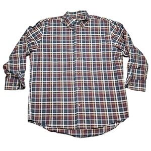 Cabela's Shirt Mens Sz Large Dress Button Up Down Long Sleeve Outfitter Series